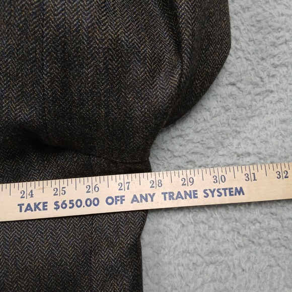 Austins Big & Tall Men's 52R Brown 100% Wool Blazer Sport Coat Canada - Picture 8 of 10